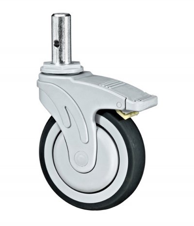 76mm TPR Caster
